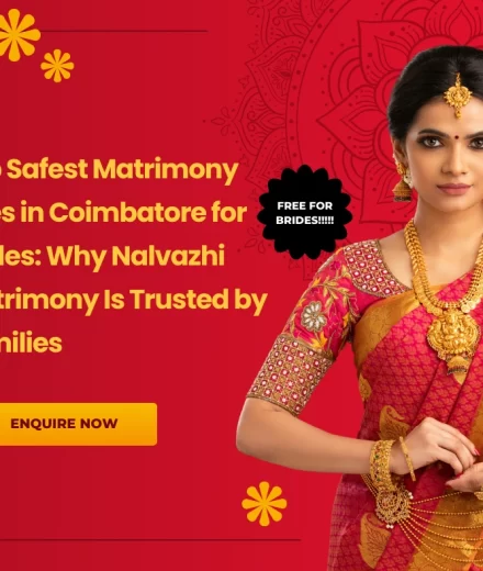 Top Safest Matrimony Sites in Coimbatore for brides