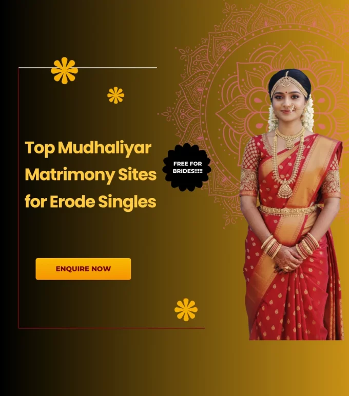 Top Mudhaliyar Matrimony Sites for Erode Singles